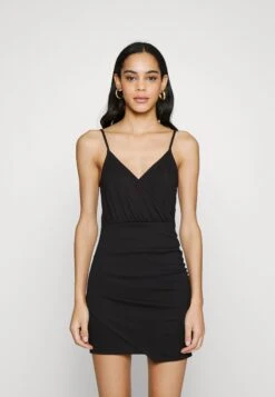 Even&Odd Strappy Warp Mini Bodycon Punto Dress - Etui-Jurk - Black 10 Even&Odd Strappy Warp Mini Bodycon Punto Dress - Etui-Jurk - Black -Even and Odd Verkoopwinkel 0a6c94ce3fa545279a99298574f33c87