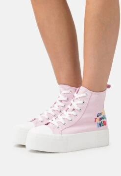 Even and Odd Verkoopwinkel 28 Even&Odd Sneakers Hoog - Pink