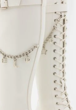 Veterlaarzen - White -Even and Odd Verkoopwinkel 160e1f017a9e40fca39d178397e6e5c7