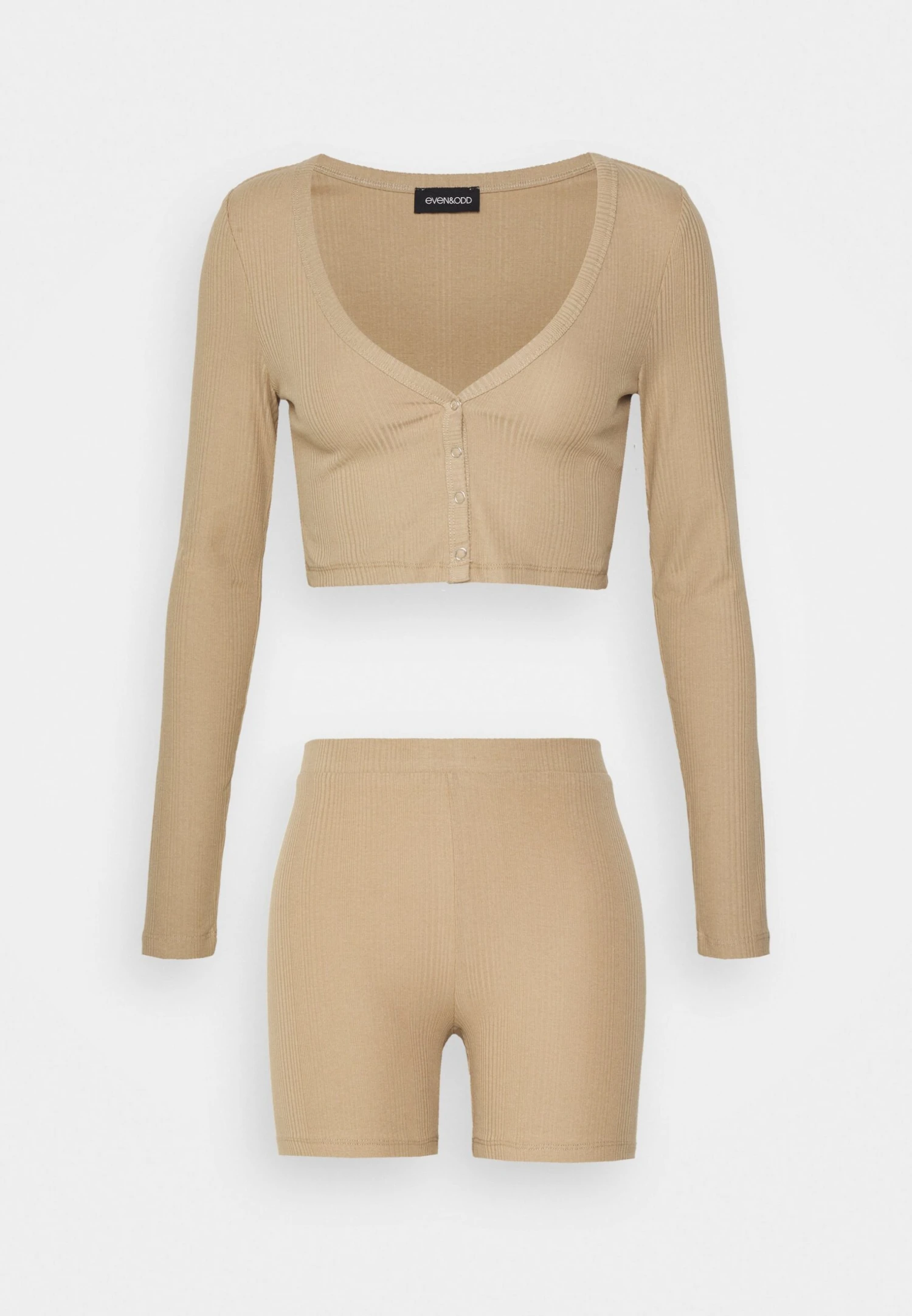 Even&Odd Set - Vest - Beige 1 Even&Odd Set - Vest - Beige