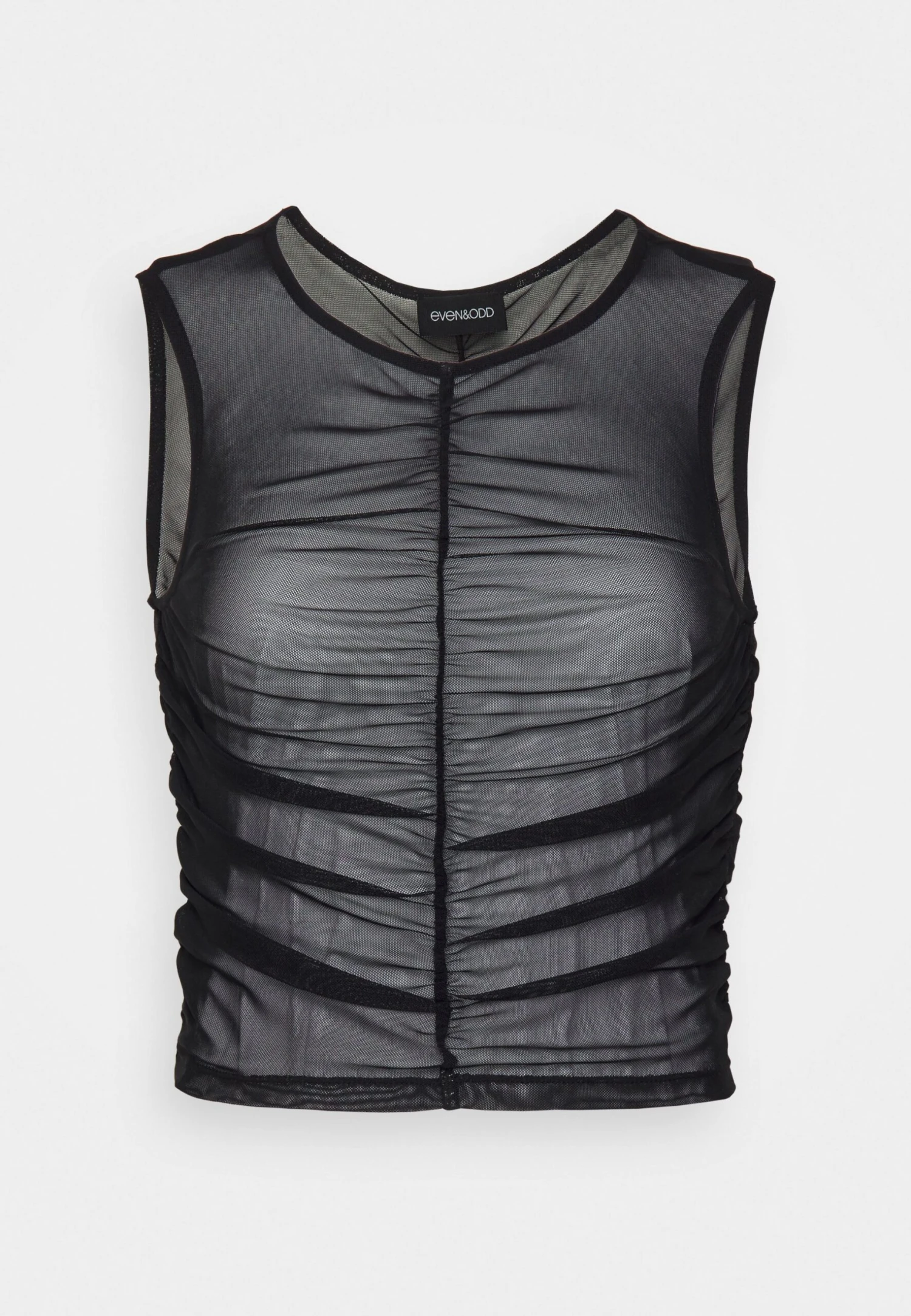 Even&Odd Racer Tule Top- Top - Black 5 Even&Odd Racer Tule Top- Top - Black - Afbeelding 5