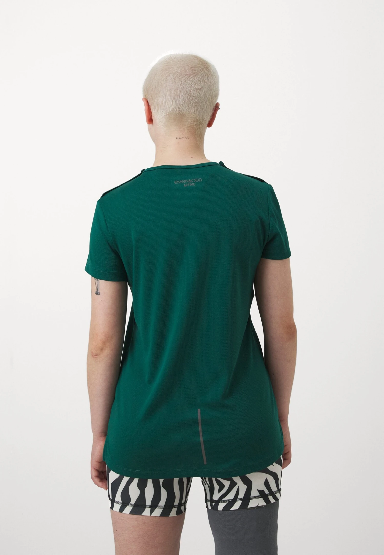 ADAPTIVE SPORTS T-SHIRT WITH OPENING - Sport T-shirt - Dark Green 6 ADAPTIVE SPORTS T-SHIRT WITH OPENING - Sport T-shirt - Dark Green - Afbeelding 6