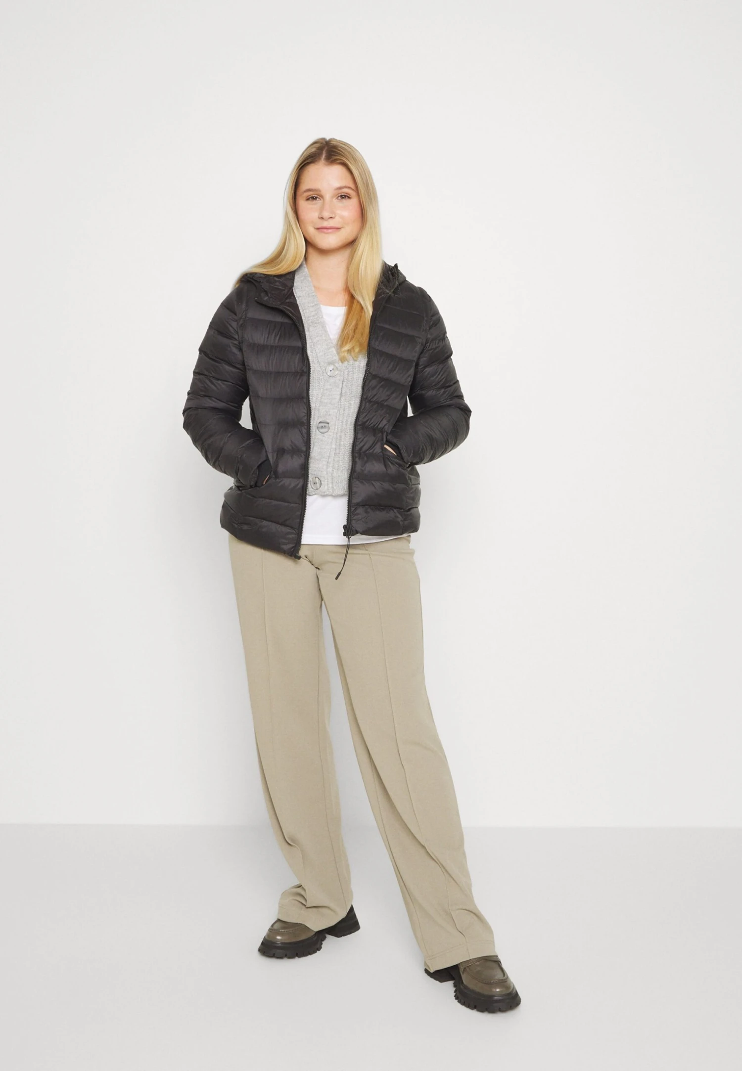 Even&Odd Gewatteerde Jas - Black 5 Even&Odd Gewatteerde Jas - Black - Afbeelding 5