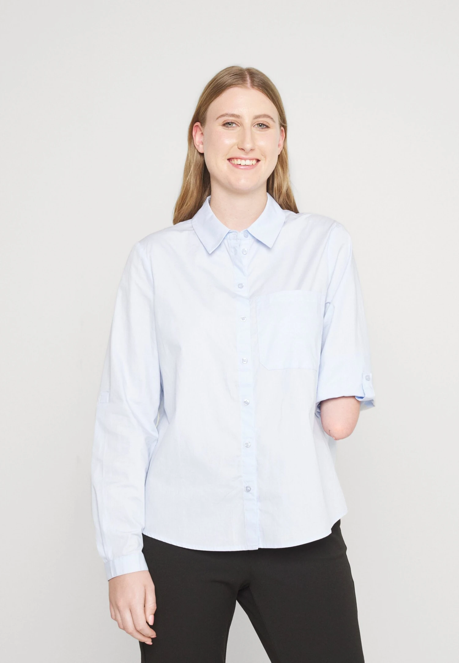 Even&Odd Blouse - Light Blue 3 Even&Odd Blouse - Light Blue - Afbeelding 3