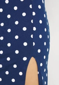 Even&Odd Strappy Mini Bodycon Dress- Jerseyjurk - Blue/White -Even and Odd Verkoopwinkel 783b0e749605463d98437783bbf1cb88