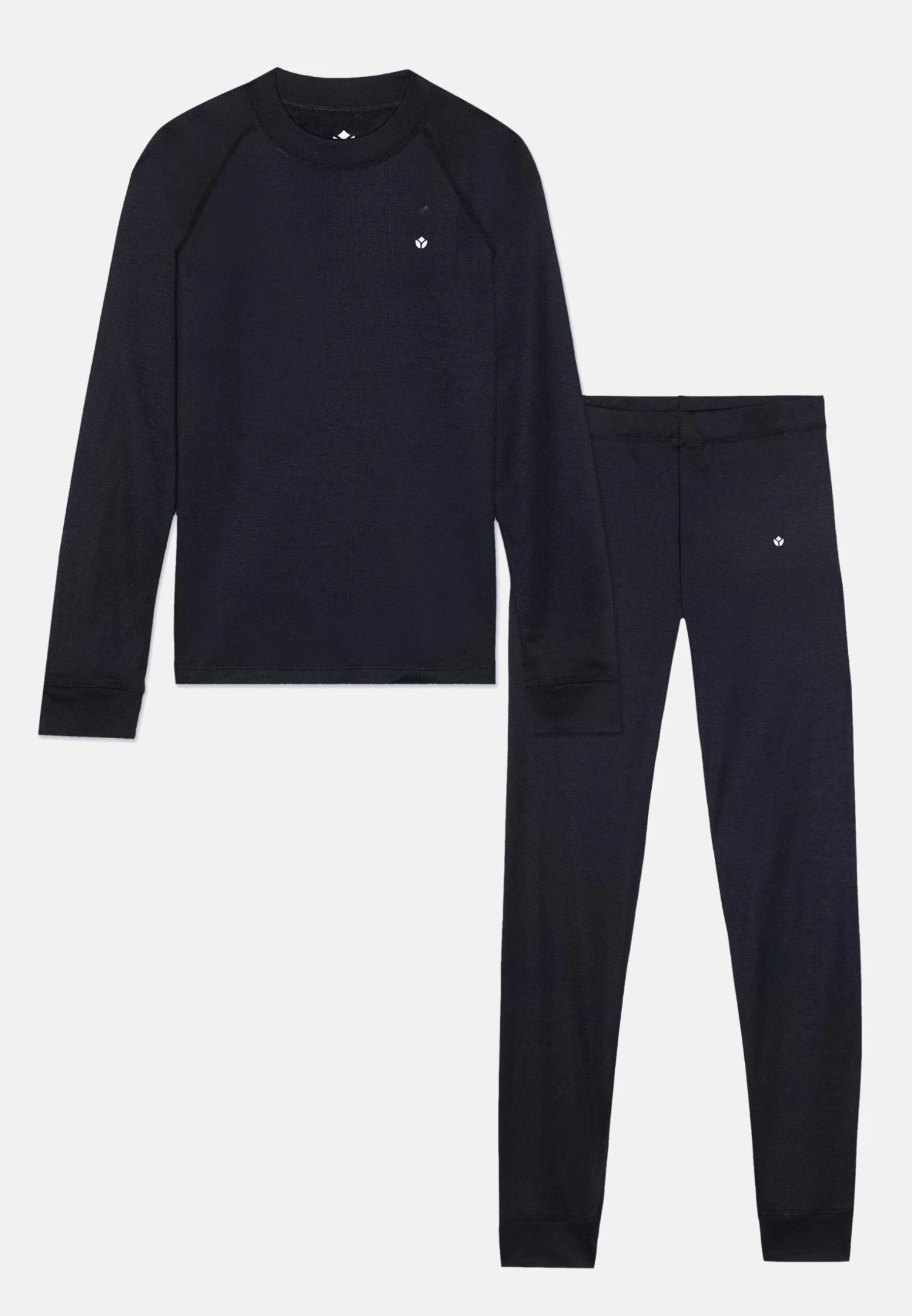 2 PIECE LONG SLEEVE TOP AND LEGGINGS SET - Hemd - Black/pink 10 2 PIECE LONG SLEEVE TOP AND LEGGINGS SET - Hemd - Black/pink - Afbeelding 10