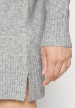 Even&Odd Gebreide Jurk - Mottled Light Grey -Even and Odd Verkoopwinkel 7f4d704c6cba4987bdd279f2b6ab906f