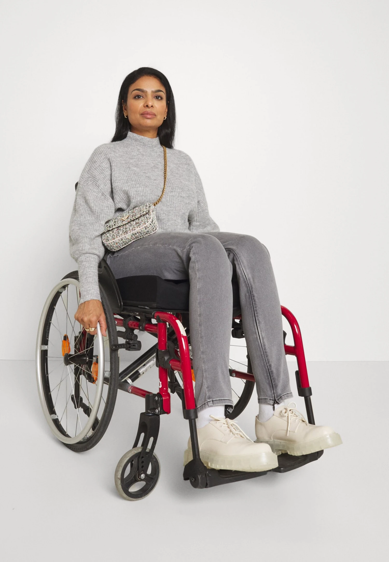 Even&Odd Jeans Skinny Fit - Grey Denim 4 Even&Odd Jeans Skinny Fit - Grey Denim - Afbeelding 4