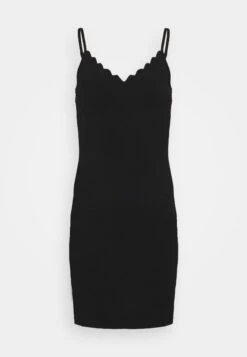 Even&Odd Scallop Edge Mini Strap Dress - Etui-Jurk - Black 8 Even&Odd Scallop Edge Mini Strap Dress - Etui-Jurk - Black -Even and Odd Verkoopwinkel b3da3160c9134df6ad678418690fd842