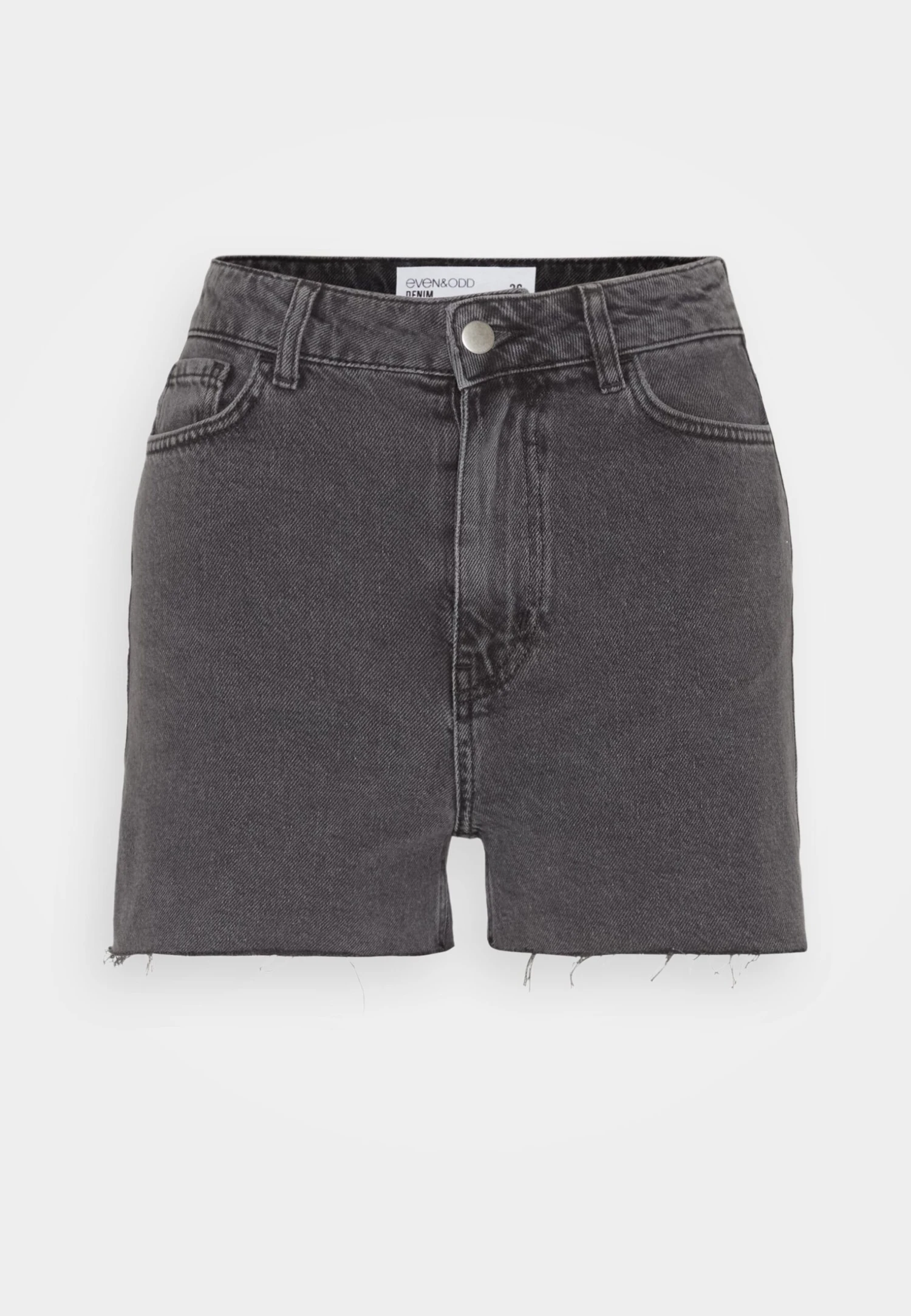 Even&Odd Jeansshort - Black Denim 5 Even&Odd Jeansshort - Black Denim - Afbeelding 5