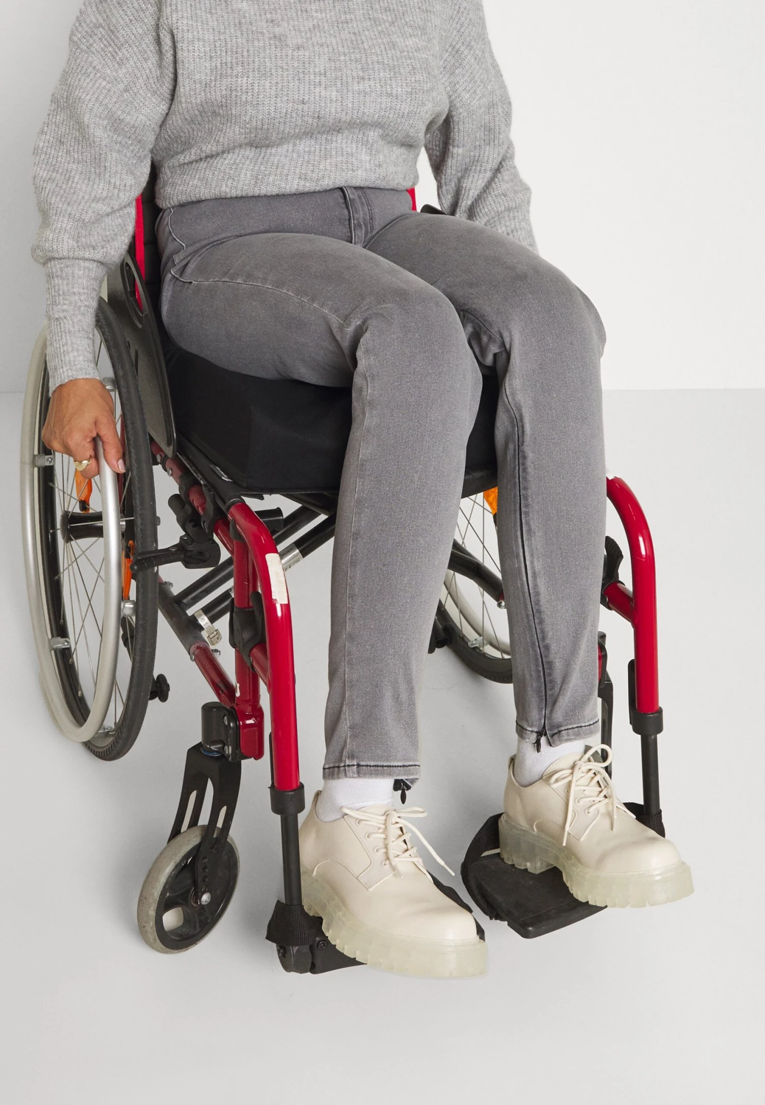 Even&Odd Jeans Skinny Fit - Grey Denim 3 Even&Odd Jeans Skinny Fit - Grey Denim - Afbeelding 3