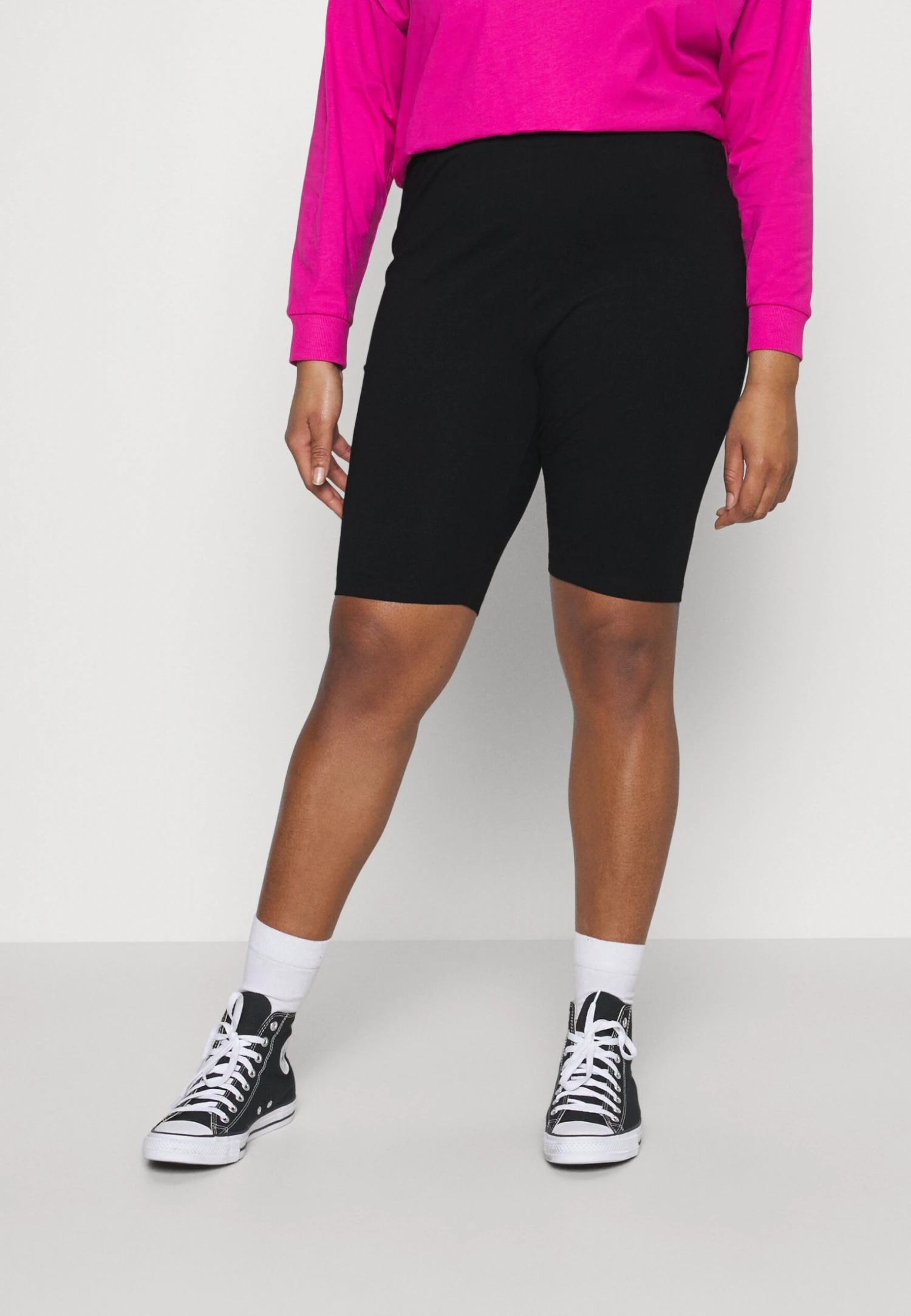 2 Pack- Shorts -Black/Mottled Dark Grey 4 2 Pack- Shorts -Black/Mottled Dark Grey - Afbeelding 4