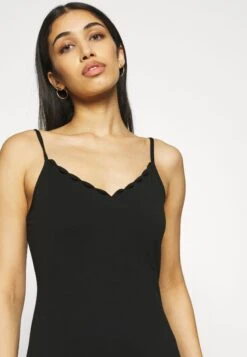 Even&Odd Scallop Edge Mini Strap Dress - Etui-Jurk - Black 9 Even&Odd Scallop Edge Mini Strap Dress - Etui-Jurk - Black -Even and Odd Verkoopwinkel bc0b0ddd02b34f37a75e4c901149caf3