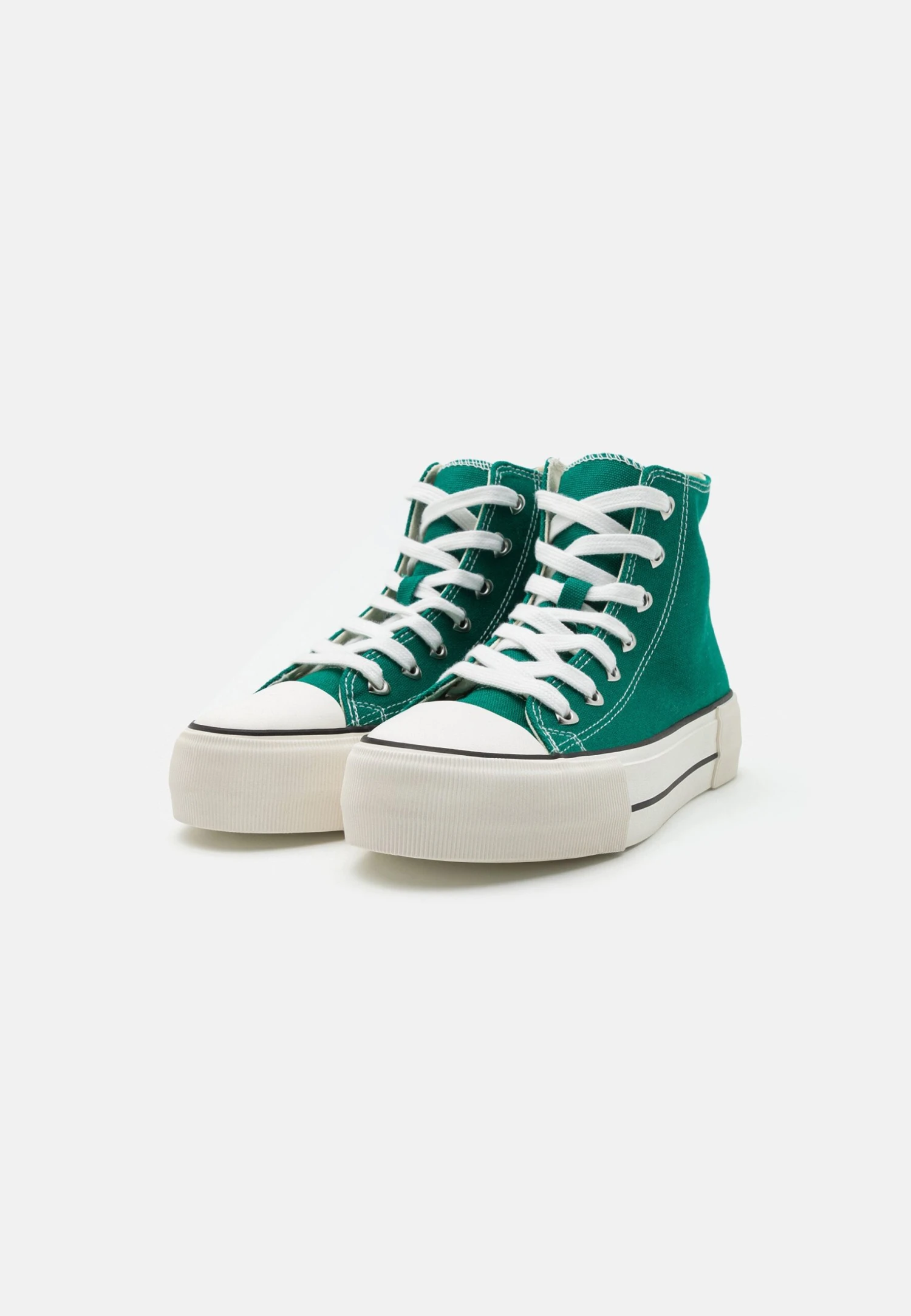 Even&Odd Sneakers Hoog - Green 3 Even&Odd Sneakers Hoog - Green - Afbeelding 3