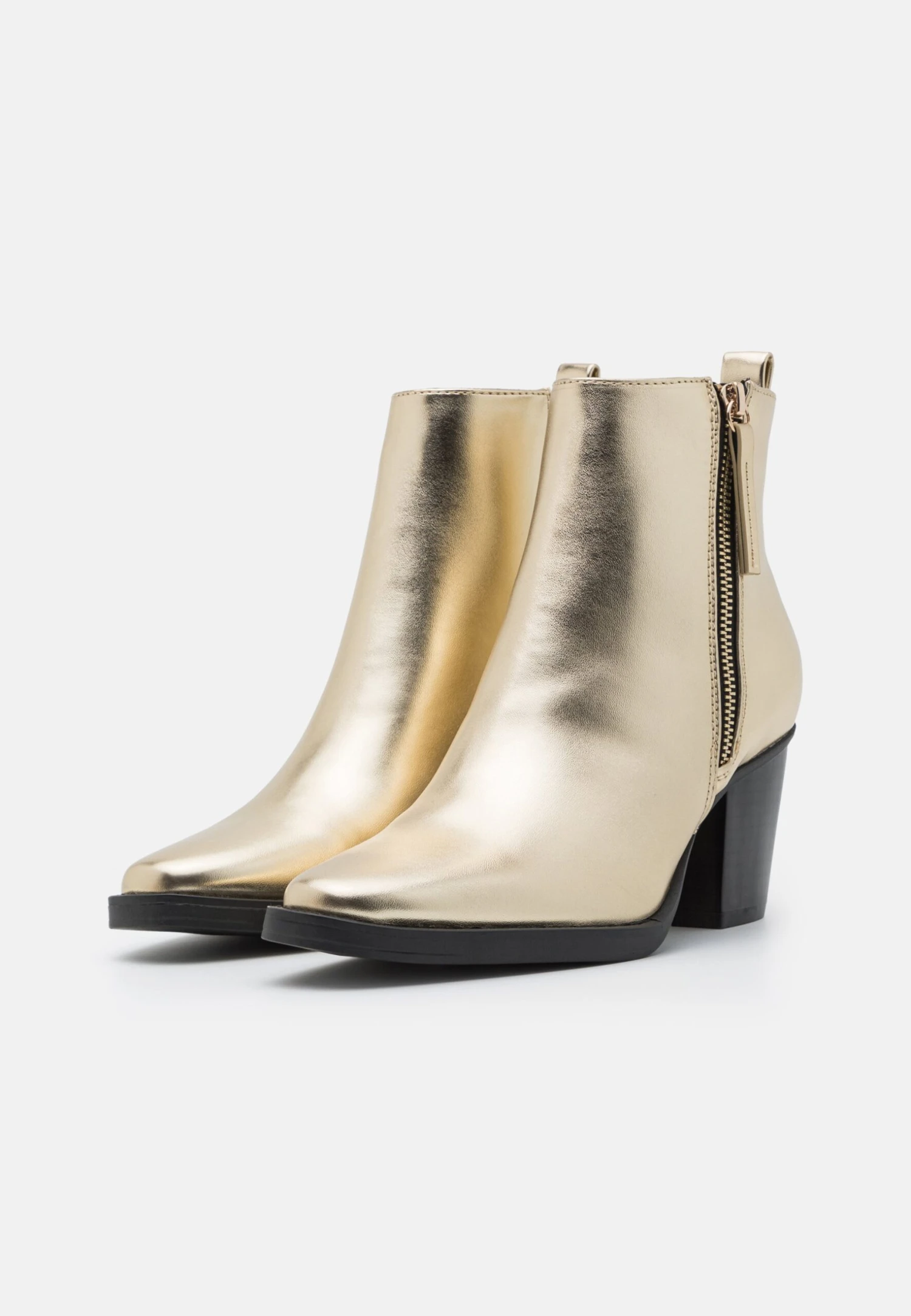 Even&Odd Cowboy-/Bikerlaarsjes - Gold 3 Even&Odd Cowboy-/Bikerlaarsjes - Gold - Afbeelding 3