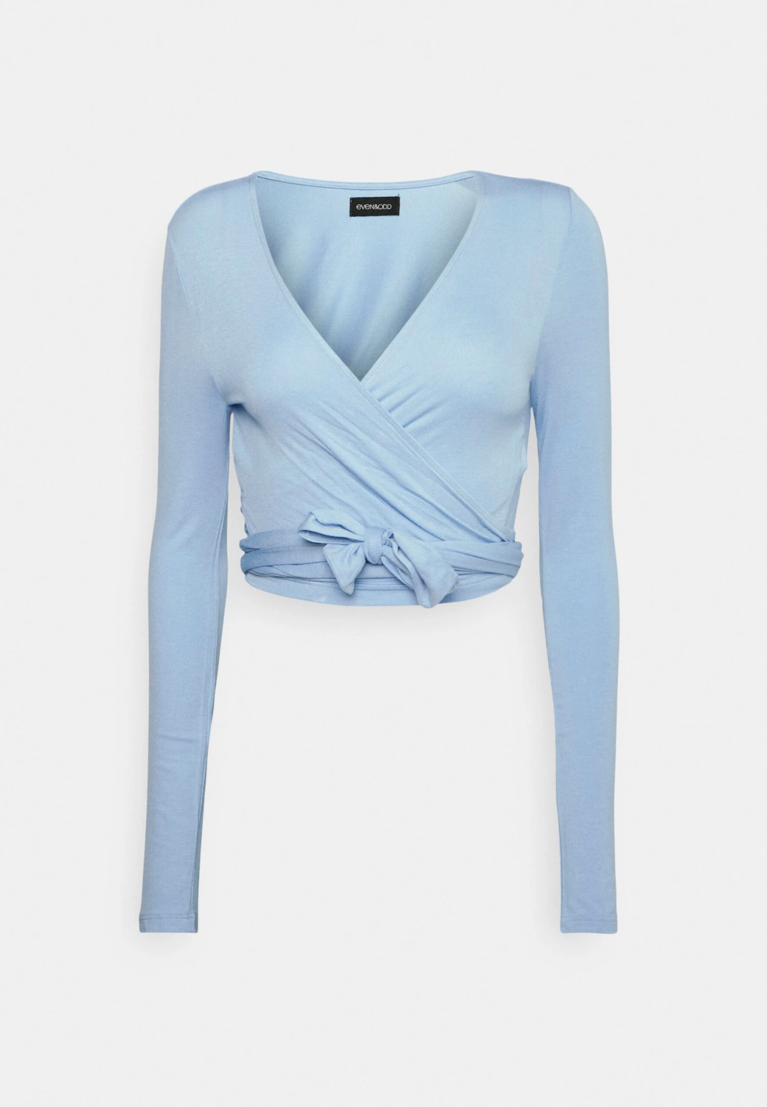 Cropped Wrap - Longsleeve - Light Blue 1 Cropped Wrap - Longsleeve - Light Blue
