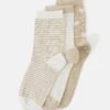 Even&Odd 3 Pack - Sokken - Beige/White -Even and Odd Verkoopwinkel e817f12827db4388b599fe81b4f397a1