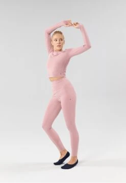 ESSENTIAL 2 PACK FULL LENGTH HIGH RISE LEGGINGS - Tights - Black/mauve