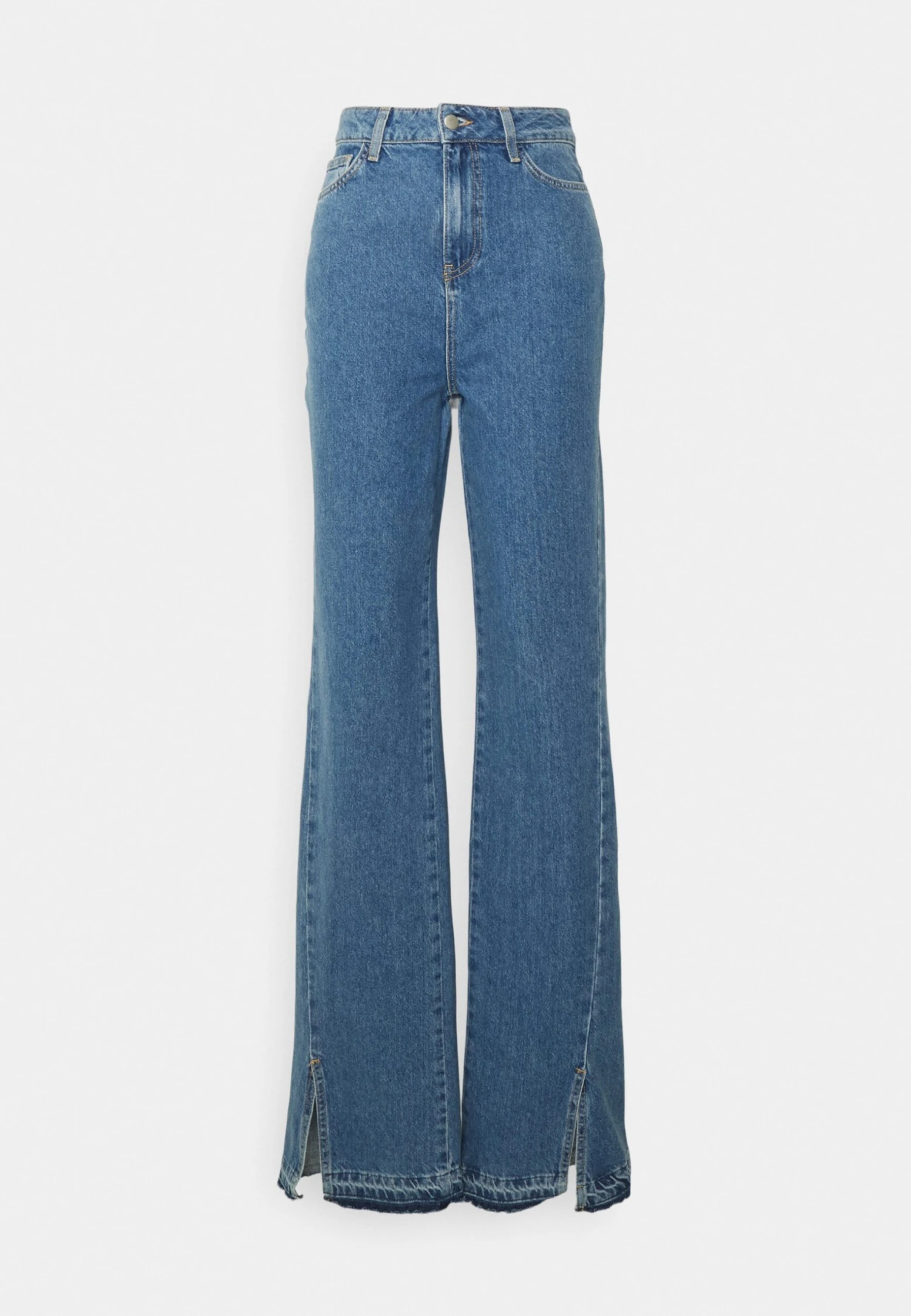Straight Leg Jeans - Light Blue Denim 4 Straight Leg Jeans - Light Blue Denim - Afbeelding 4